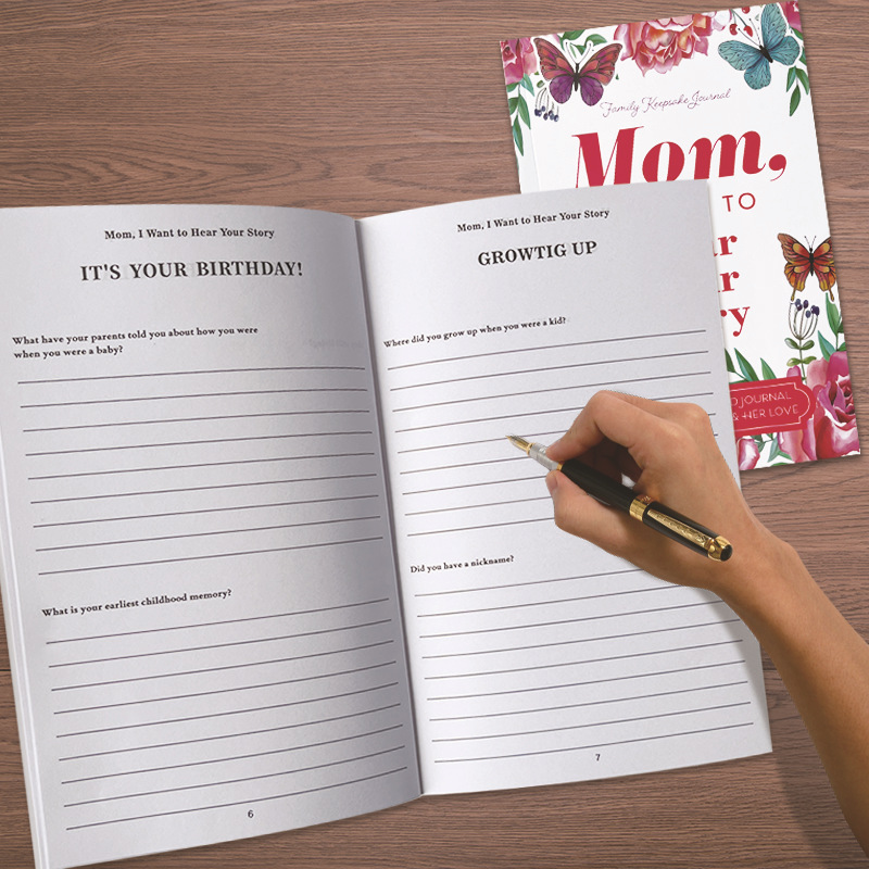 Mom, I Want to Hear Your Story Guided Journal product view 4