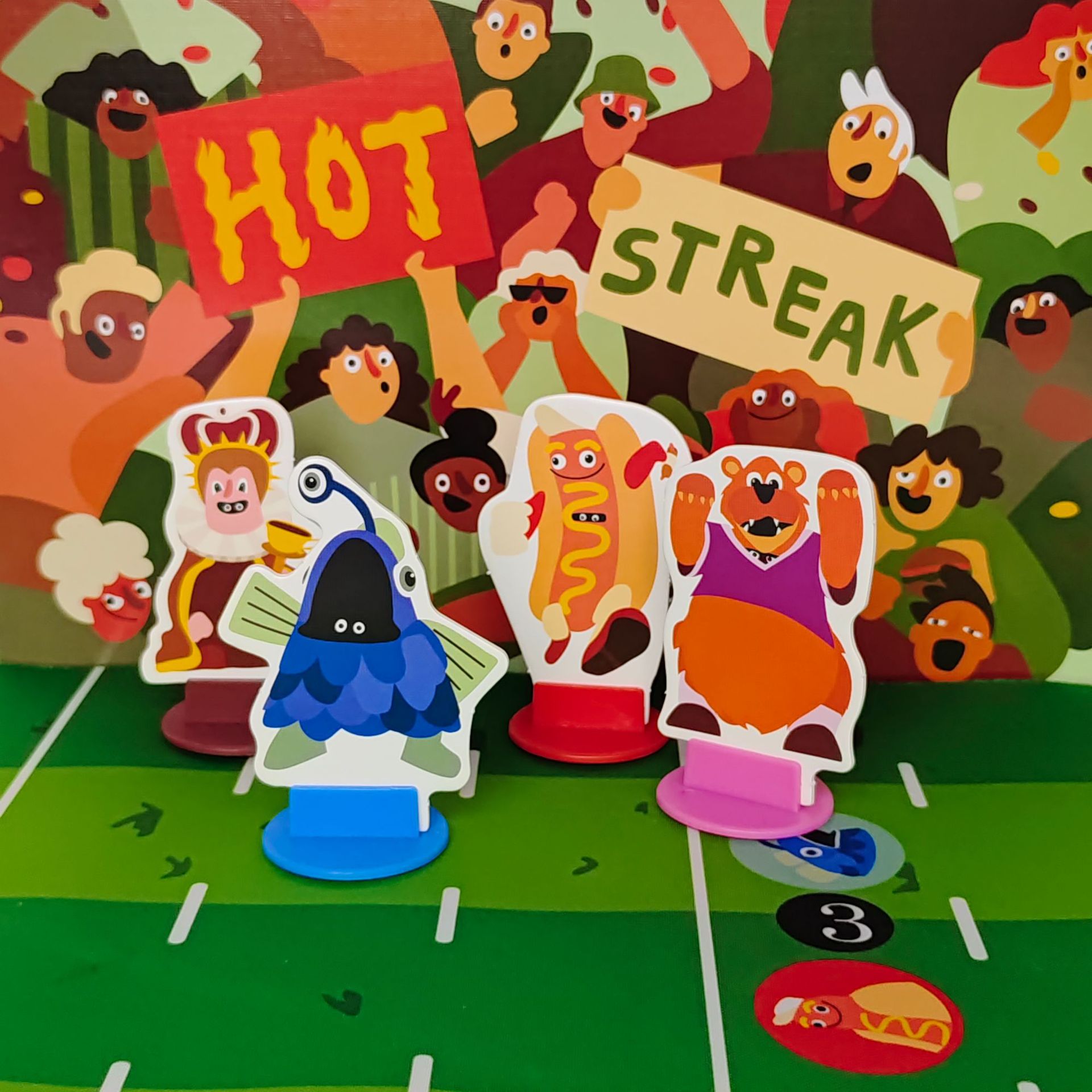 Hot Streak Bilingual Horse Racing Board Game