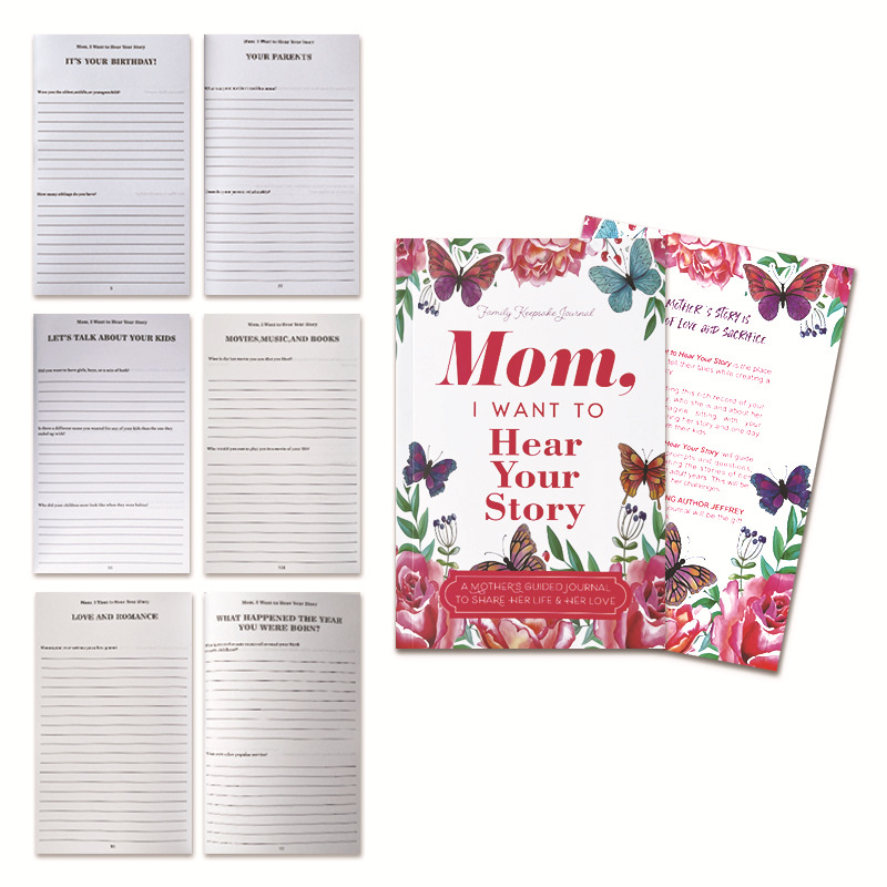 Mom, I Want to Hear Your Story Guided Journal product view 3