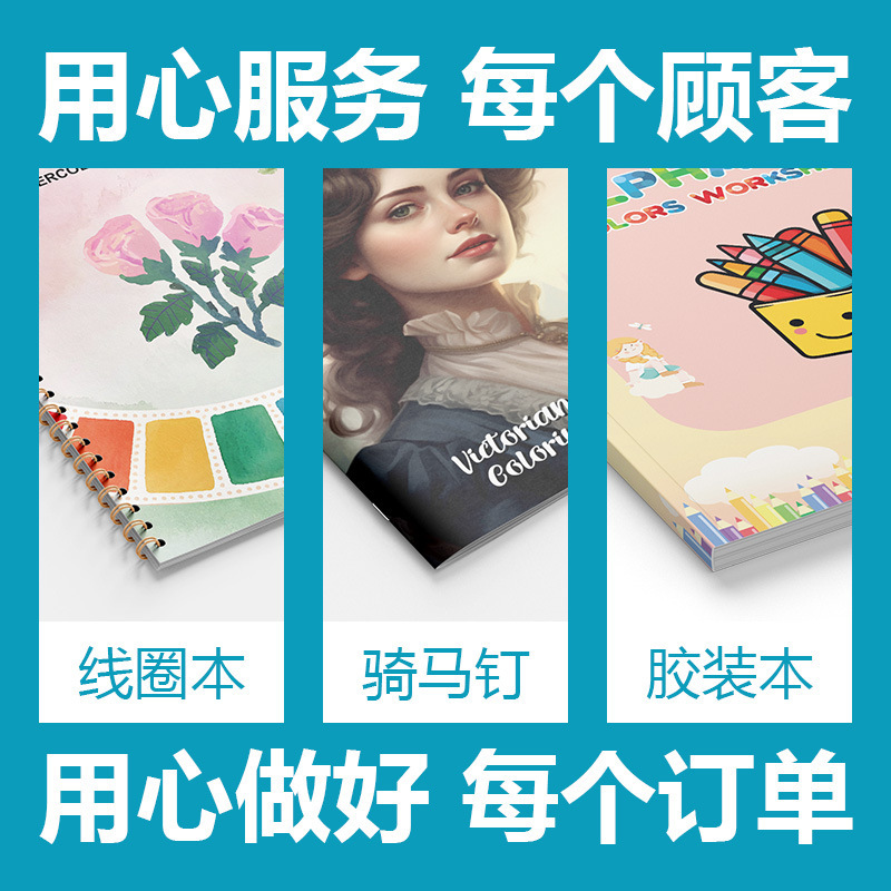 Custom Notebook and Book Printing Service – 7 Options product view 4