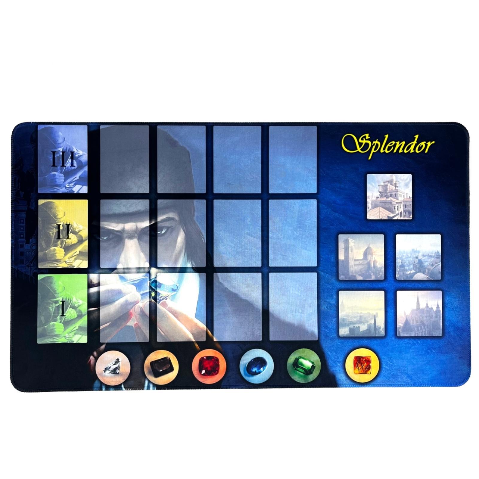 Splendor Board Game, Duel, Expansions and Playmat Collection – Splendor Classic Theme Playmat