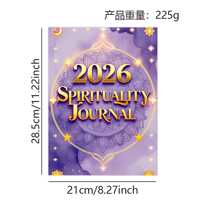 2026 Spirituality Journal and Planner product view 2