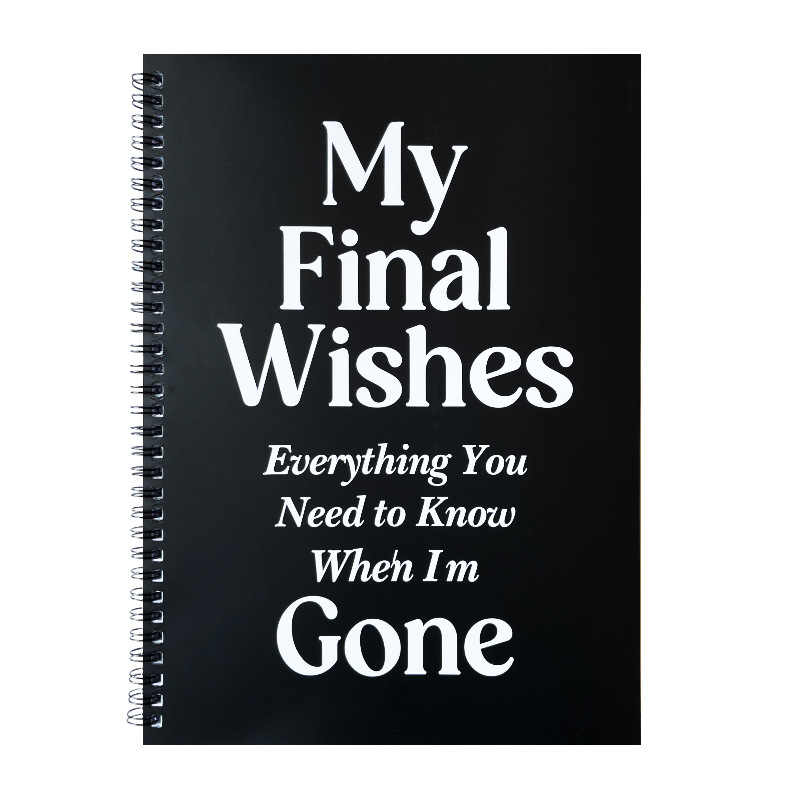 My Final Wishes and Wellness Planning Binders – 21 Options