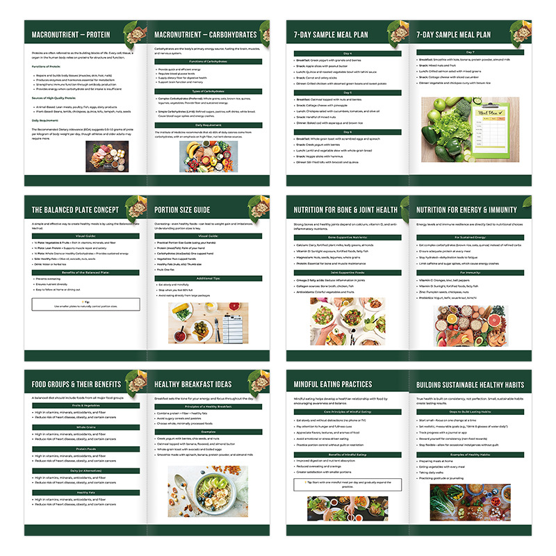 Health and Nutrition Guidebook product view 3