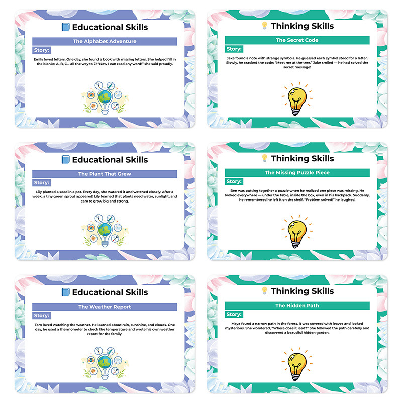 Educational and Thinking Skills Cards for Kids product view 3
