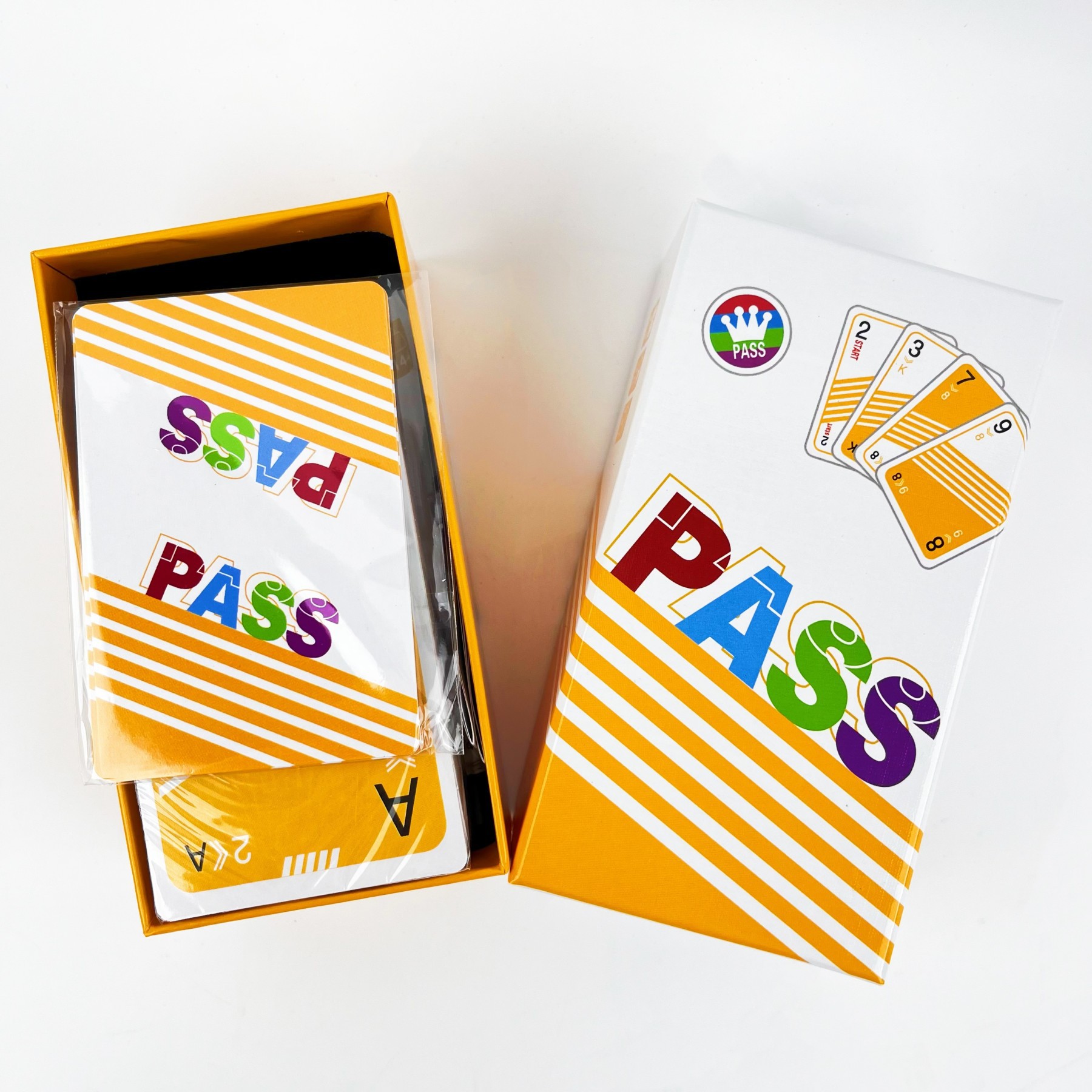 PASS Bilingual Party Card Game product view 2