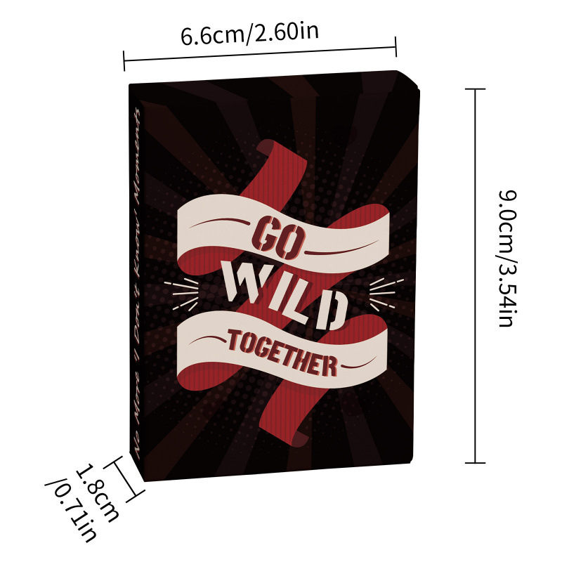 GO WILD Together Couples Scratch-Off Challenge Cards product view 5