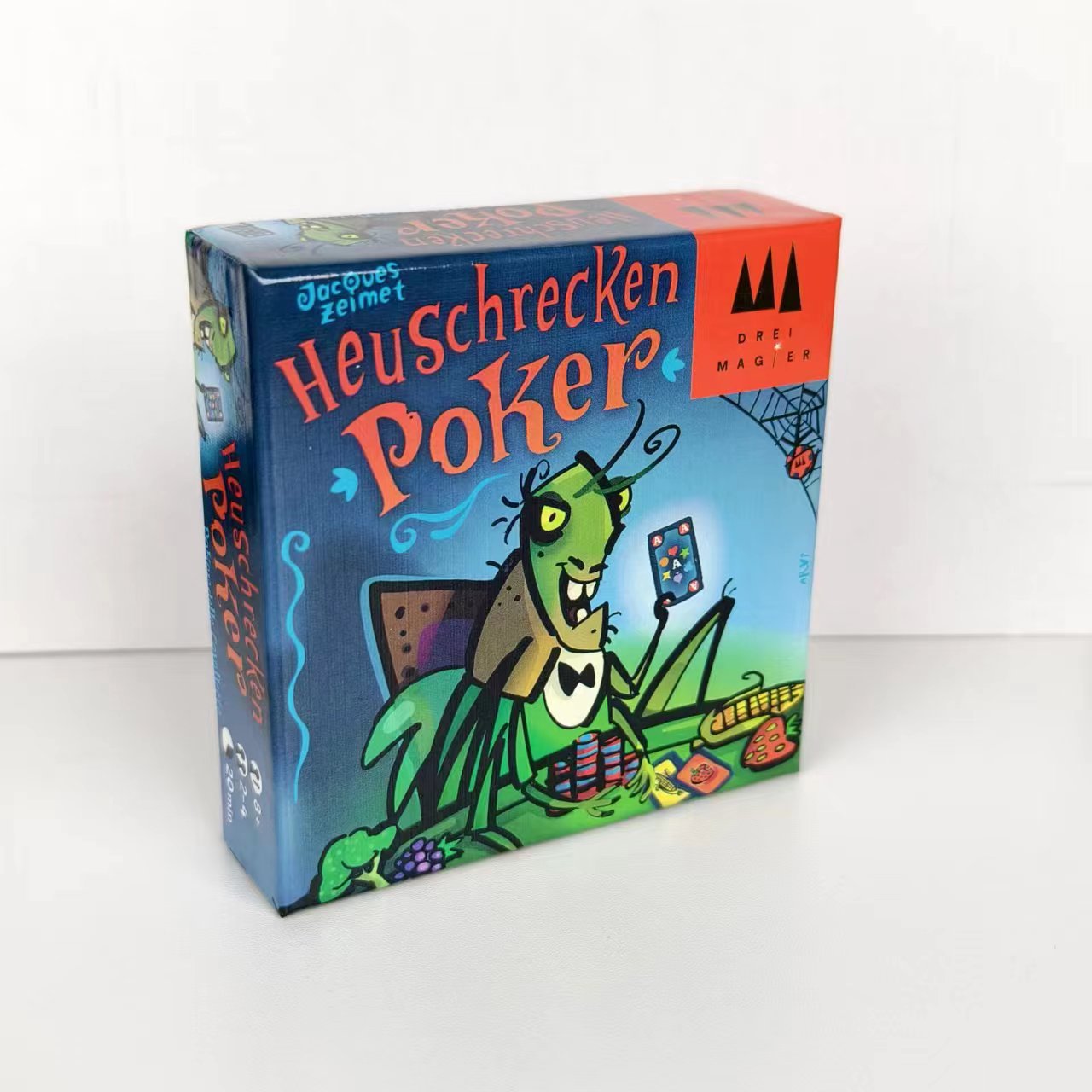 Heuschrecken Poker English Family Card Game