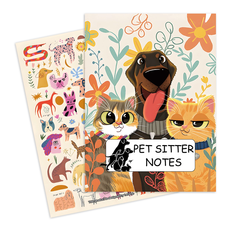 Pet Sitter Notes and Pet Information Record Book product view 5