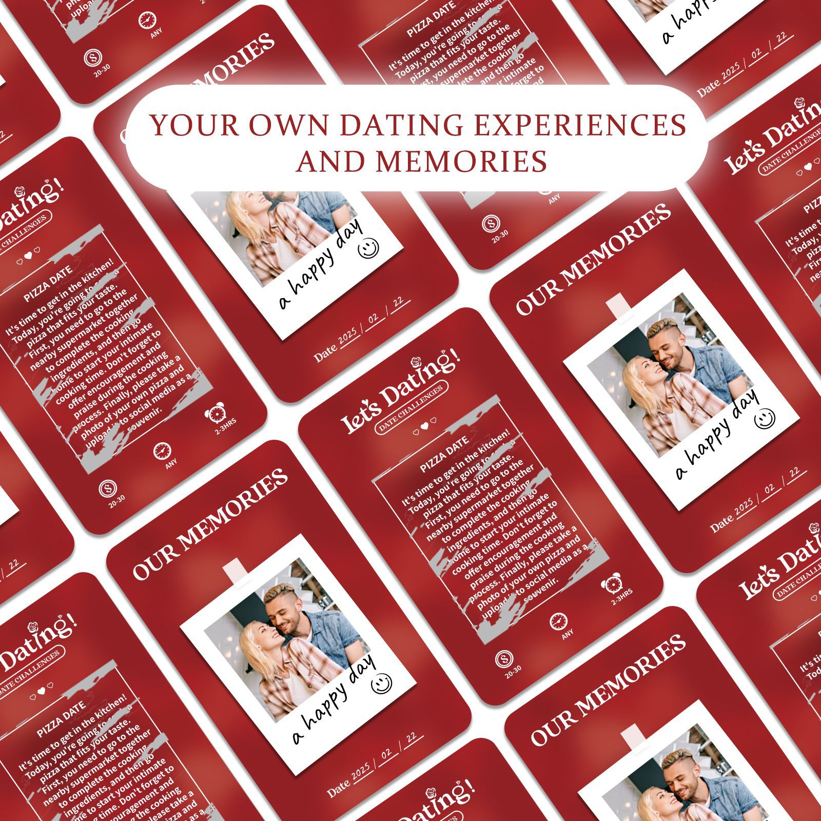 Let's Dating: 40 Couples Date Night Adventure Cards product view 3