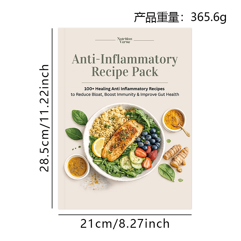Anti-Inflammatory Recipe Pack and Healthy Eating Guide product view 2