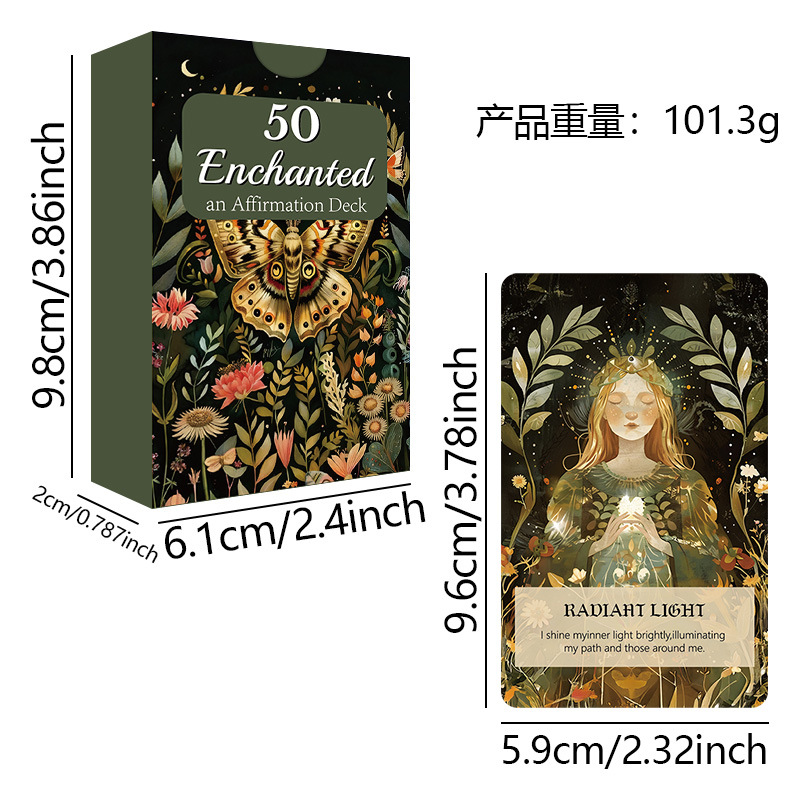 Enchanted Affirmation Deck – 50 Mindfulness Cards product view 2
