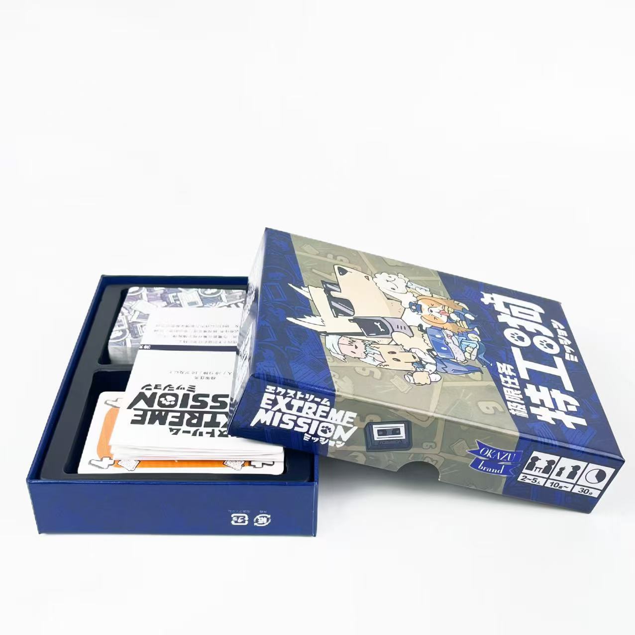 Agent 00 Dog Extreme Mission Chinese Card Game